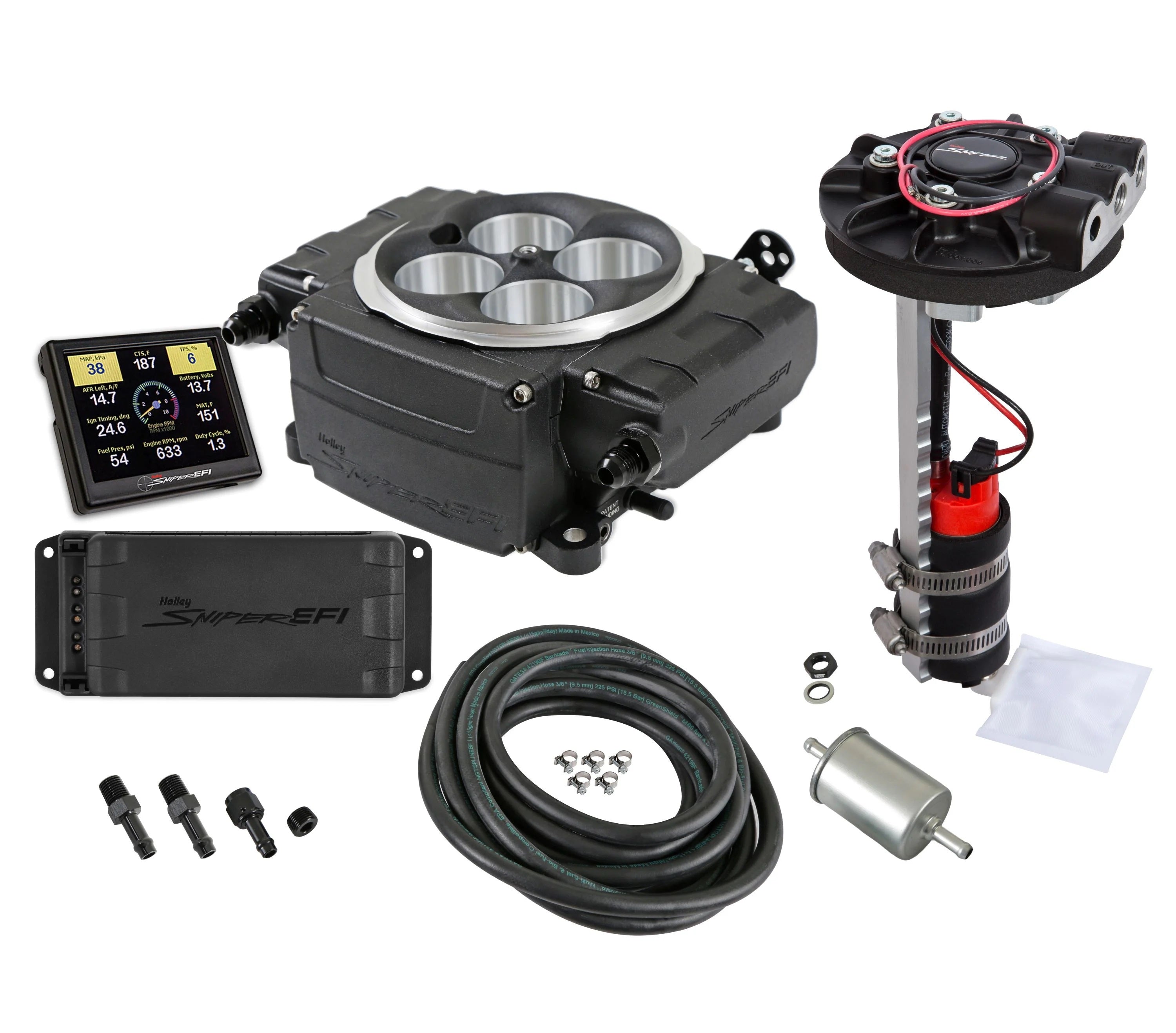Sniper 2 EFI Kit  w/PDM Black